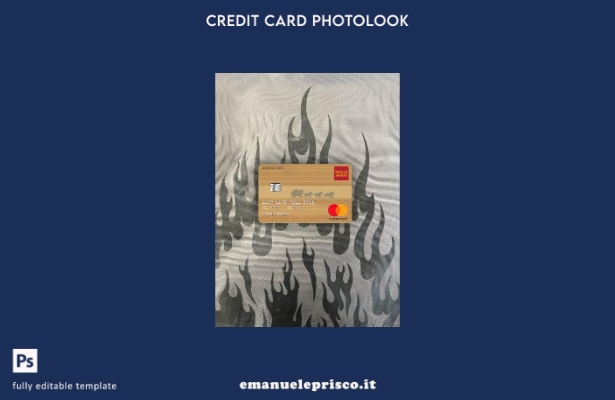 modello frontale photolook marrone stile verificato USA Wells Fargo bank masterc
